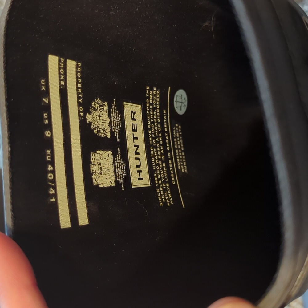 Hunter boots - Picture 5 of 6